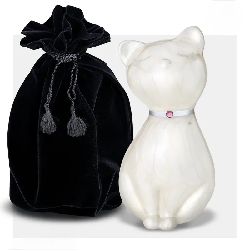 PrincessCat m/Swarovski sten Hvit 