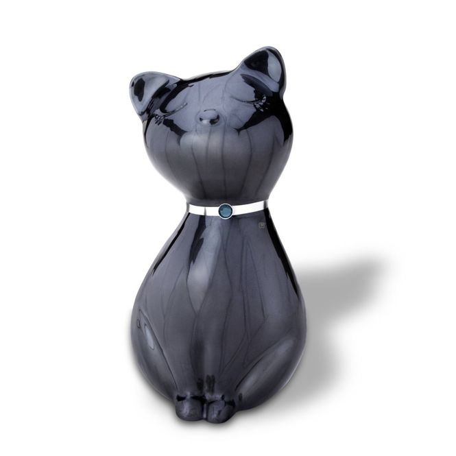 Hovedbilde PrincessCat m/Swarovski sten Sort